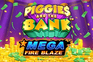 Playtech : Mega Fire Blaze: Piggies and the Bank™ PPJP - HUNIAN138
