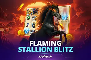 Playtech : Flaming Stallion Blitz - HUNIAN138